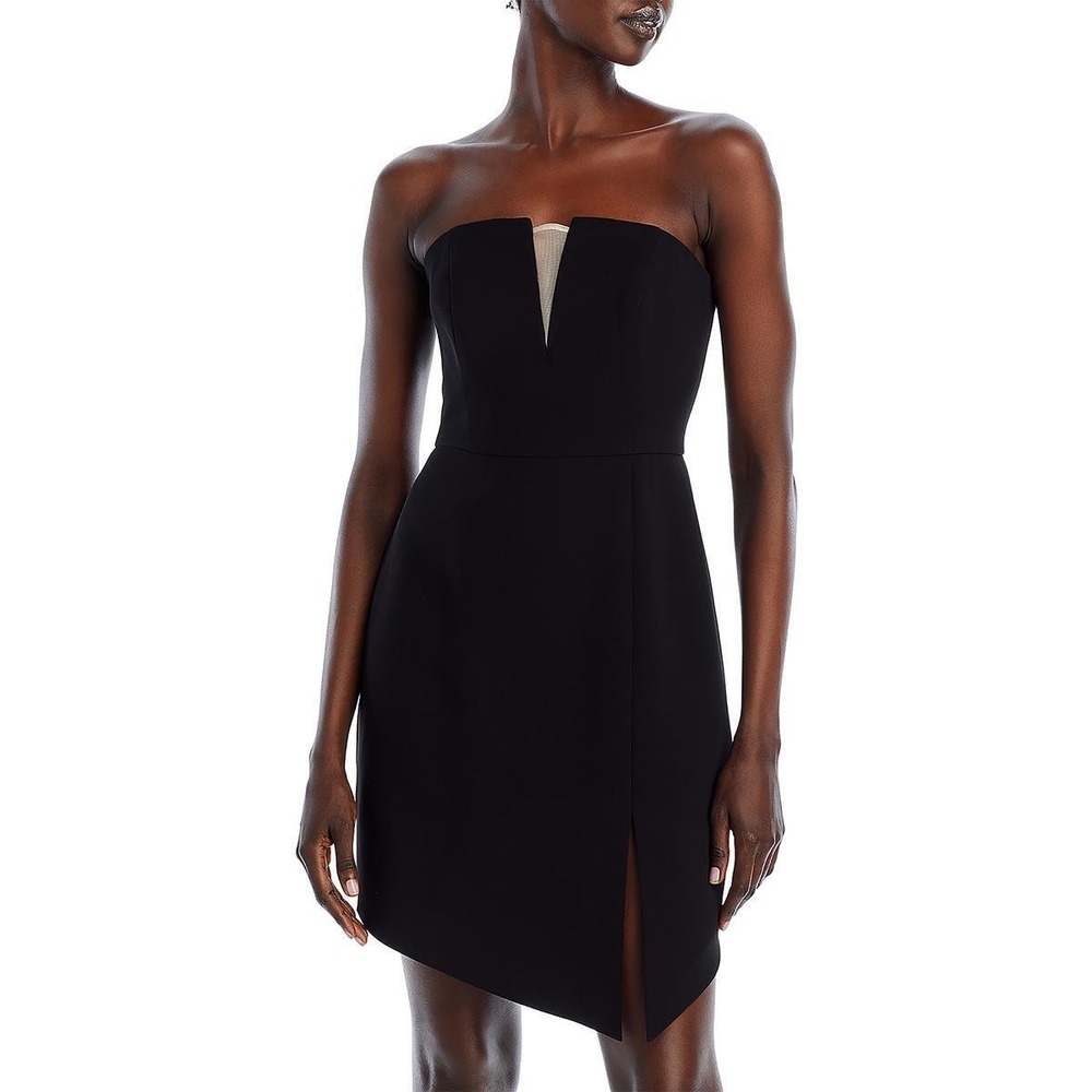 Liv Foster Asymmetric Hem Short Cocktail and Party Dress Size 12